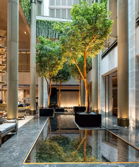 Unique Hotel Decorative Indoor Large Artificial Tree Lush Arboles Artificiales Banyan Tree