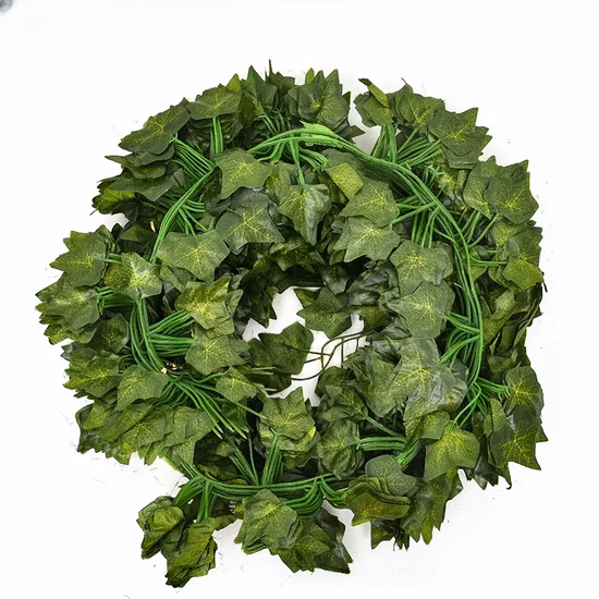 Wholesale Hanging Artificial Leaves Decorative Vines IVY Vines for Outdoor Decoration