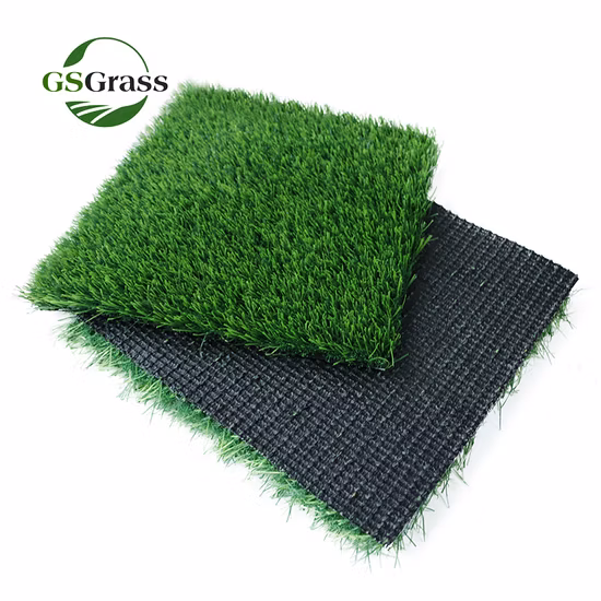 Four Color Natural Looking Synthetic Turf Fake Landscape Artificial Grass