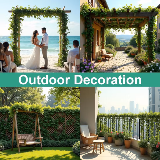 New Style Promotional Artificial Christmas Vine for Christmas
