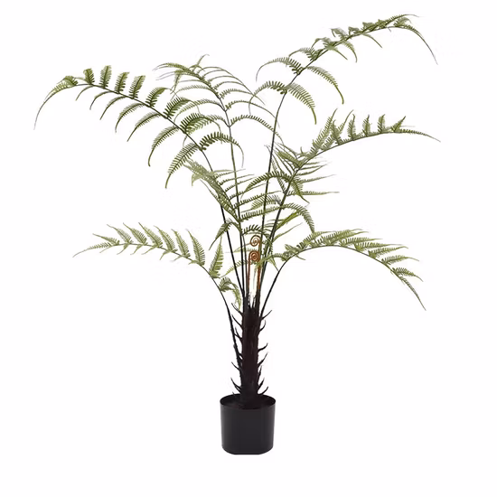 Wholesale Indoor Outdoor Decoration Fake Green Plant Plastic Artificial Palm Tree