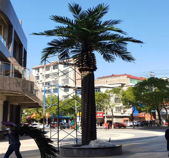 Factory Wholesale Artificial Washington Palm Tree for Indoor Outdoor Decoration