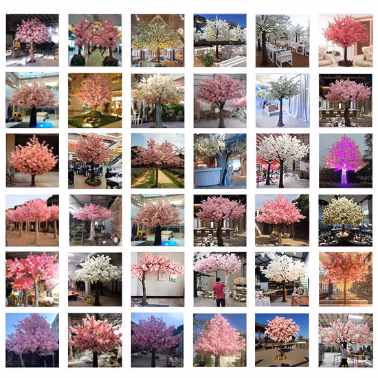 Simulations Cherry Decorative Tree Artificial Cherry Blossom Tree
