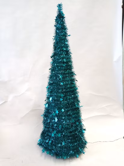 Superior Gaint 6.5FT/7f/7.5 FT Pre-Lit Artificial Automatic Green Rich Christmas Tree with Clear Lights for Outdoor&Home Decoration