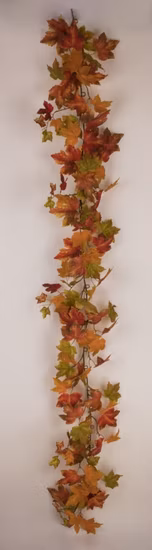 Inunion Artificial Maple Leaf Plants Vine Hanging Garland Flowers Leaves Home Garden Wedding Wall Decor Artificial Vine